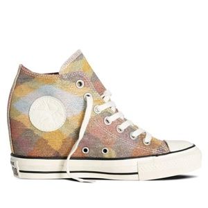 New Converse x Missoni Ct Lux Mid Hidden Wedges